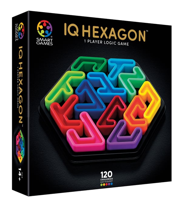SmartGames IQ Hexagon, Boksrebus, 14 år