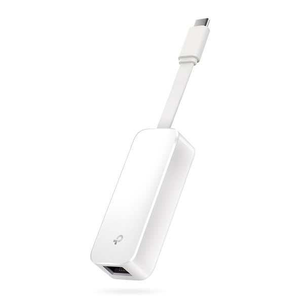 TP-Link UE330C, Koblet med ledninger (ikke trådløs), USB Type-A/USB Type-C, Ethernet, 1000 Mbit/s, Hvit