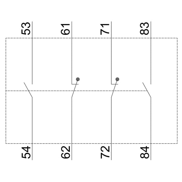 Siemens 3RH1921-1XA22-0MA0 Apukosketinlohko 1 kpl