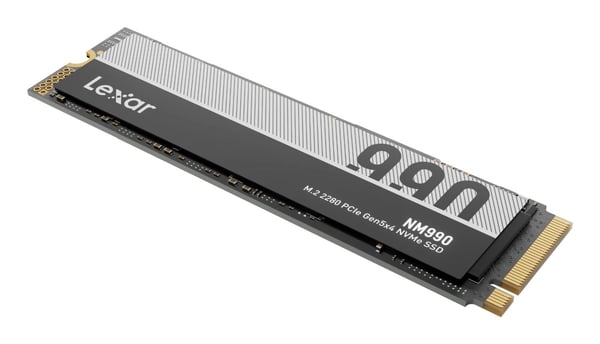 Lexar NM990 LNM990X004T-RNNNG SSD 4 TB M.2 2280 PCIe 5.0 x4 NVMe 14 000 MB/s