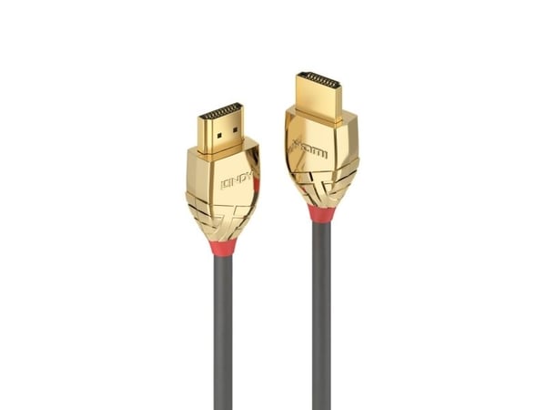 Lindy 37601, 1 m, HDMI Type A (Standard), HDMI Type A (Standard), 48 Gbit/s, Grå