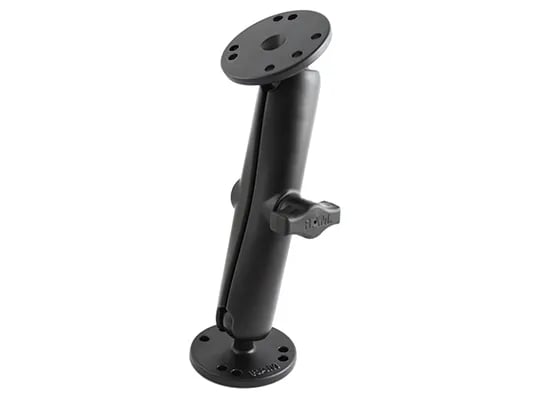 RAM RAM-B-101U-C - Monteringssett (dobbeltsokkelarm, dobbeltkulemontering) - sjøfartsklassealuminium