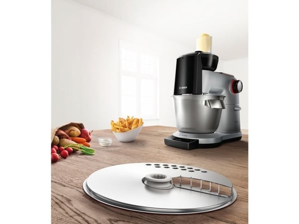 Bosch MUZ9PS1 - Pommes frites-plate - for kjøkkenmaskin - rustfritt stål - for OptiMUM MUM9A66R00, MUM9AX5S00, MUM9D33S11, MUM9DT5S41, MUM9GX5S21, ...