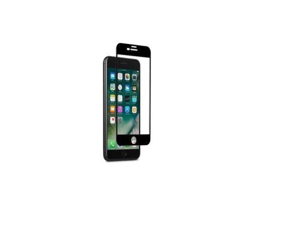 Moshi IonGlass, Apple, iPhone 7 Plus, Ripebestandig, Svart, Gjennomsiktig