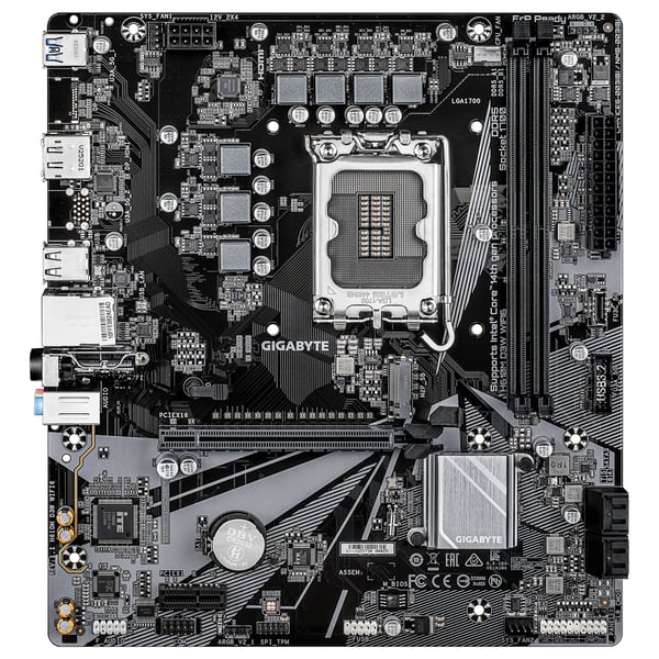 GIGABYTE H610M D3W WIFI6 -emolevy, H610, LGA 1700, micro ATX, DDR5