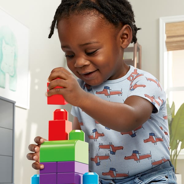Mega Bloks DCH55 byggeklosser 60 stk., Big Building Classic