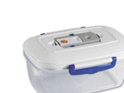 Magic Vac ACO1092, Laatikko, Suorakulmainen, 1,5 L, Läpinäkyvä, Valkoinen, 80 °C, 230 mm