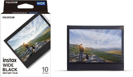 Fujifilm Instax Wide - Hurtigvirkende fargefilm - ISO 800 - 10 eksponeringer