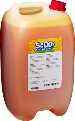 Läsk/Slush Ice, Scoop, 10 l, ananas