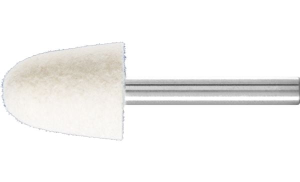 PFERD 44100190, 23500 RPM, 6 mm, Ruostumaton teräs, Valkoinen