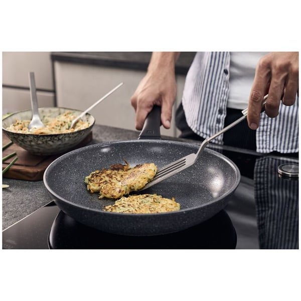 ZWILLING Terreno Plus stekpanna 20 cm, aluminium, keramisk beläggning, grå