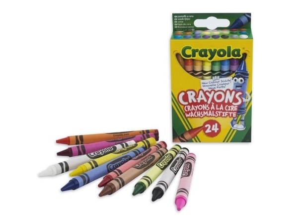 Crayola 0024 vahaliidut, 24 kpl