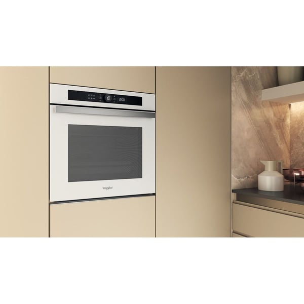 Whirlpool WOI4S8CM1SWA, Medium, Elektrisk ovn, 73 l, 73 l, Katalytisk, Innebygget
