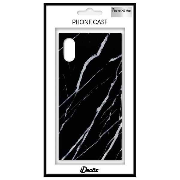 iDecoz BM862PC5, Mobilskal, Apple, iPhone XS Max, 16,5 cm (6.5"), Svart, Vit