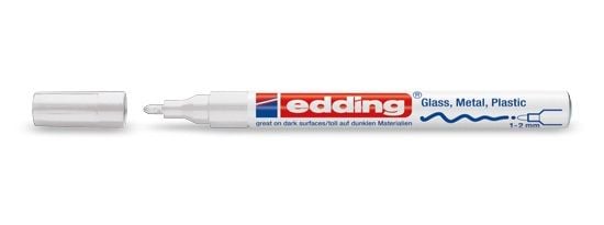 Paintmarker edding 751, vit