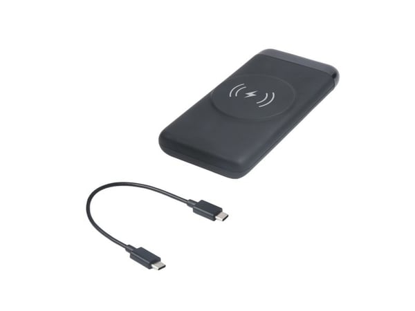 eSTUFF INFINITE - Trådløs nødlader - magnetisk lading - Li-pol - 10000 mAh - 37 Wh - 20 watt - 3 A - PD, QC 3.0 - 2 utgangskontakter (USB-type A, 2...