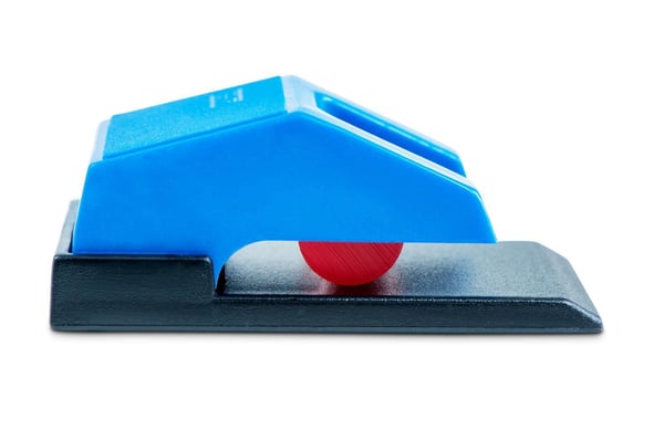 MAUL Roller clip S, Plast, Blå, 43 mm, 33 mm, 10 stykker