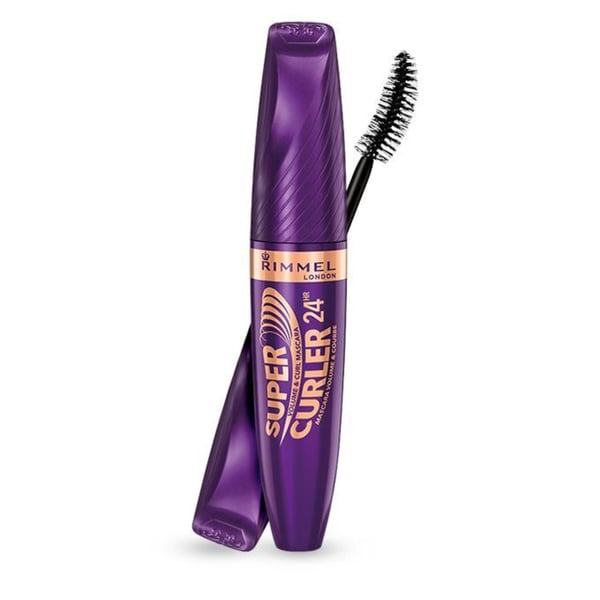 Rimmel Supercurler 24HR, Sort, Black, Curling, 24 t, AQUA/WATER/EAU, CERA ALBA/BEESWAX/CIRE DABEILLE, COPERNICIA CERIFERA CERA/COPERNICIA CERIFERA....