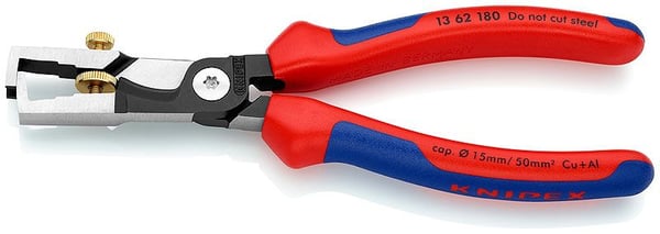 Knipex StriX, 210 g, Blå, Röd