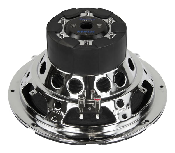 Hifonics MRW104, 25,4 cm (10"), Subwoofer-drivrutin, Aktiv subwoofer, 400 W, 4 O