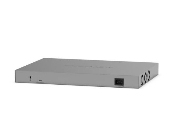 NETGEAR Smart GS728TP - Kytkin - L3 Lite - älykäs - 16 x 10/100/1000 (PoE) + 8 x 10/100/1000 (PoE+) + 4 x SFP - monterbar på stativ - PoE+ (192 W)