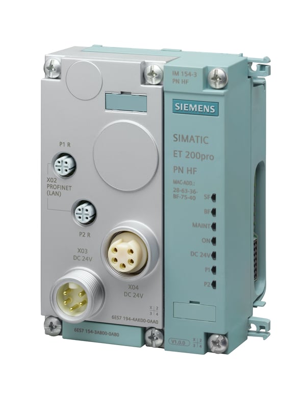 Siemens 6ES7194-4AK00-0AA0, 20.4, 28.8 V, 130 mm, 468 g, 141 mm, 65 mm, 65 mm