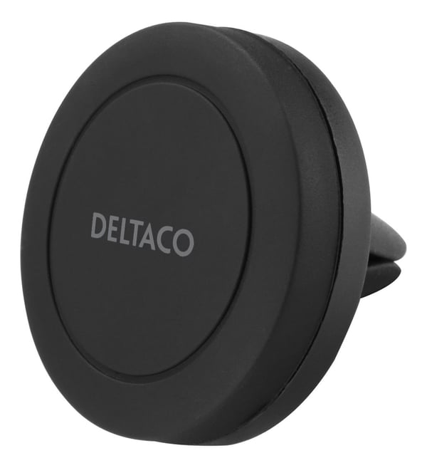 Deltaco ARM-C101, Matkapuhelin/älypuhelin, Passiiviteline, Auto, Musta