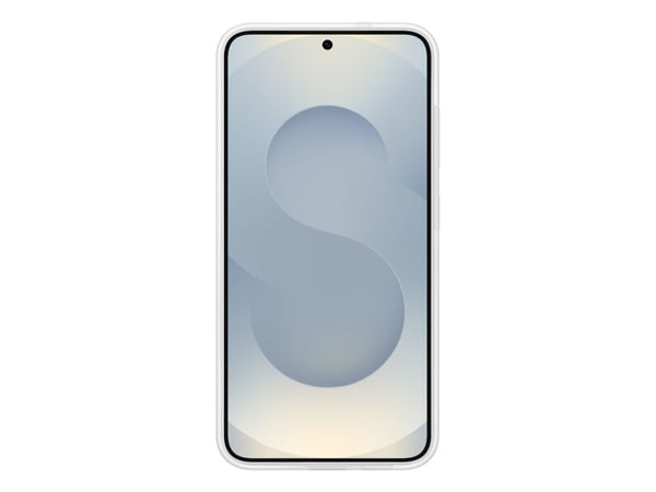 Samsung EF-MS931 - Baksidesskydd för mobiltelefon - termoplastisk polyuretan (TPU) - vit - för Galaxy S25