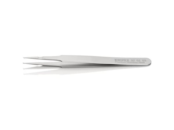 Knipex 92 01 03, Rustfritt stål, Rustfritt stål, Flat, Rett, 15 g, 10 mm