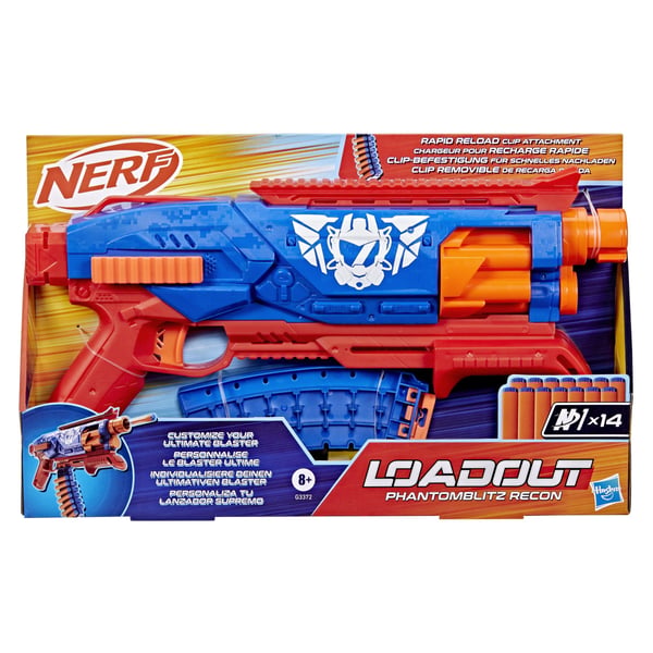Nerf Loadout Phantomblitz Recon-blaster, 8 År, 99 År, 478 g