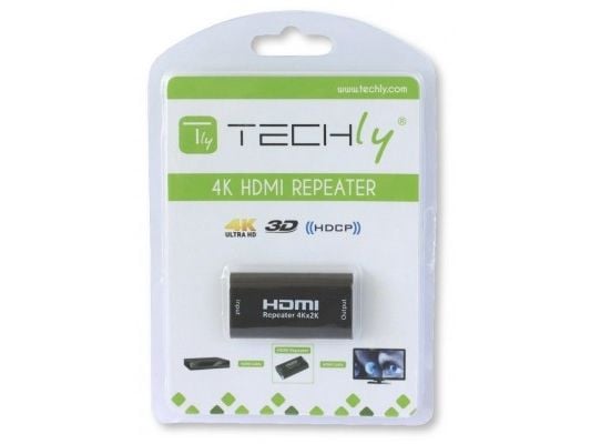 TECHly HDMI 2.0 4K Repeater YUV 4:4:4 - Repeater - upp till 40 m