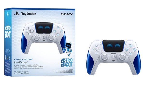 Sony PS719023852, Spelplatta, PlayStation 5, Menyknapp, Alternativ-knapp, Pause/Set button, Digital, Kabel & Trådlös, Bluetooth