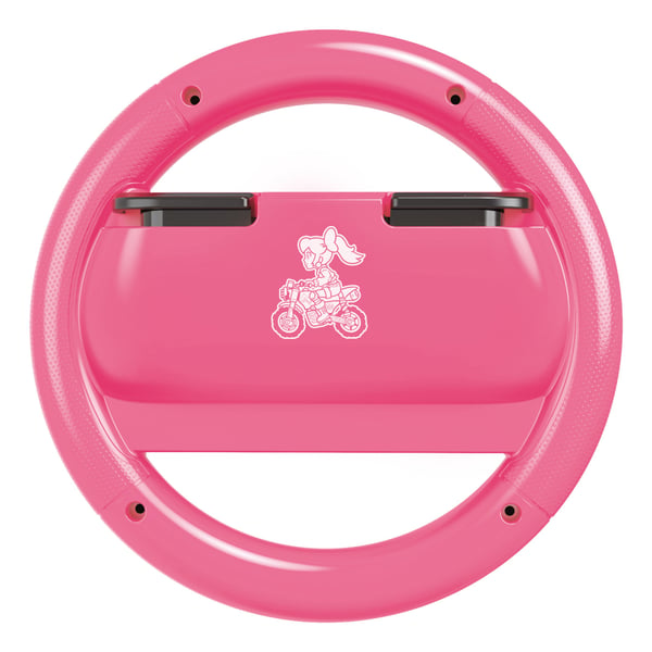 Hori NSX-089E, Nintendo Switch 2, Tävlingsratt, Rosa, 1 styck, 165 mm, 45 mm