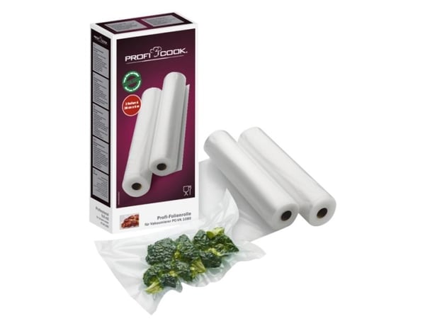 ProfiCook - Rull - for vakuumforsegler (en pakke 2)