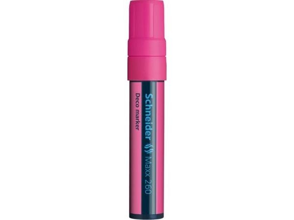 Schneider Maxx 260 - Markør - rosa - vannbasert flytende kritt - 2-15 mm