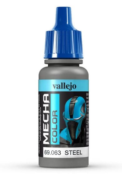 Vallejo 69.063, 17 ml, Stål, Satin, Flaska