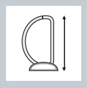 Esselte ESSENTIALS - Ringperm for presentasjoner - bokryggbredde: 44 mm - for A4 (210 x 297 mm) - kapasitet: 250 ark - hvit