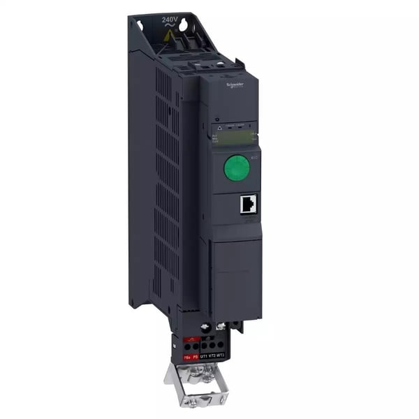 SCHNEIDER ELECTRIC Frekvensomformer 2,2kW 3x380-480V Bokform IP20, innebygd 5 sikkerhetsfunksjoner