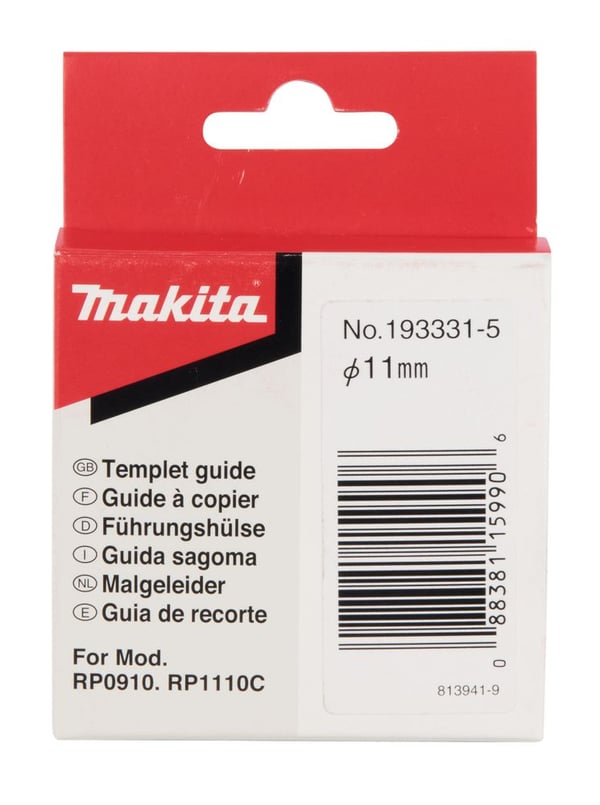 Makita 193331-5, 11 mm, 9 mm, 11,5 mm