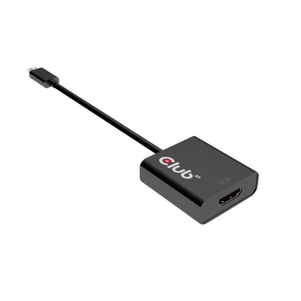 Club 3D USB 3.1 Type C to HDMI 2.0 UHD 4K Active Adapter - Extern videoadapter - USB-C 3.1 - HDMI