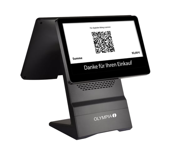 Olympia T400DK, 39,6 cm (15.6"), Alt-i-ett, Sort, Android 11, 390 mm, 215 mm