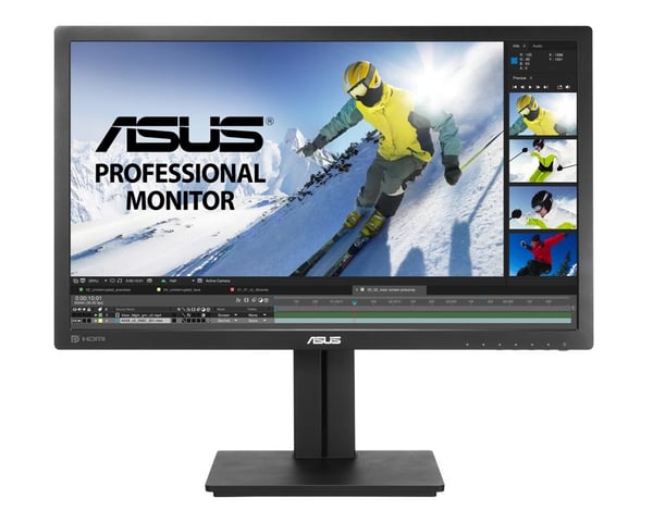 ASUS PB278QV - LED-skärm - 27" - 2560 x 1440 - IPS - 300 cd/m² - 5 ms - HDMI, DVI-D, VGA, DisplayPort - högtalare - svart