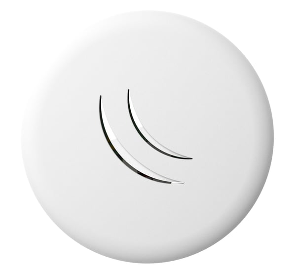 MikroTik RouterBOARD cAP lite - Trådløs forbindelse - Wi-Fi - 2.4 GHz - DC strøm - i loftet