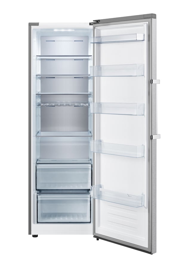 Hisense RL481N4BIE kjøleskap 370 L, energiklasse E, 39 dB, stål-look