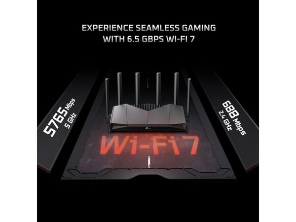 TP-Link Archer GE400 Wi-Fi 7 -reititin BE6500 kaksikaistainen