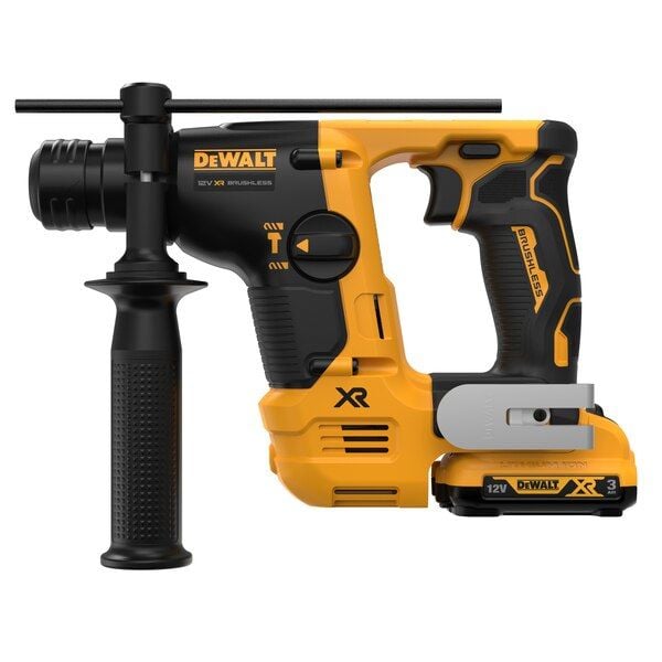 DeWALT DCH072L2-QW, pistoolikahvallinen porakone, SDS-plus, 910 rpm, 1,3 cm, 1 cm, 1,4 cm, 1,4 cm