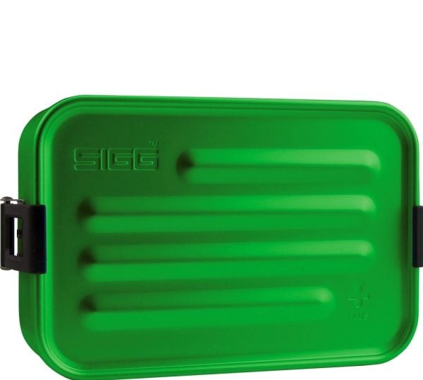 SIGG Plus S, Lounasrasia, Aikuinen, Vihreä, Alumiini, Yksivärinen, Suorakulmainen