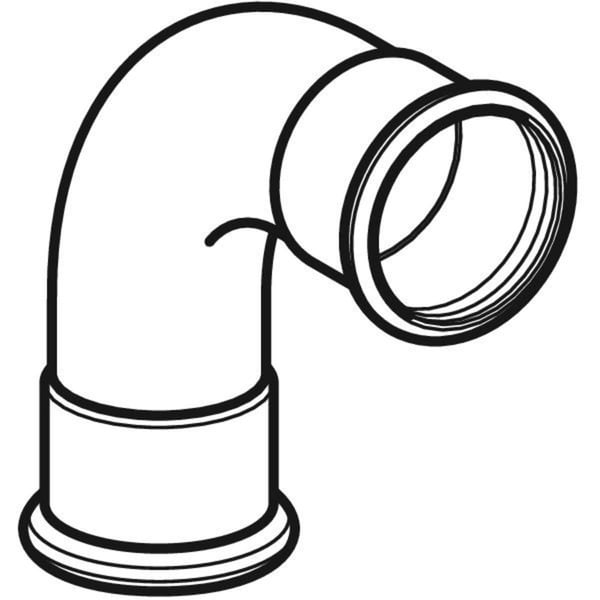 Geberit 60103, 90°, 42 mm, 22 mm