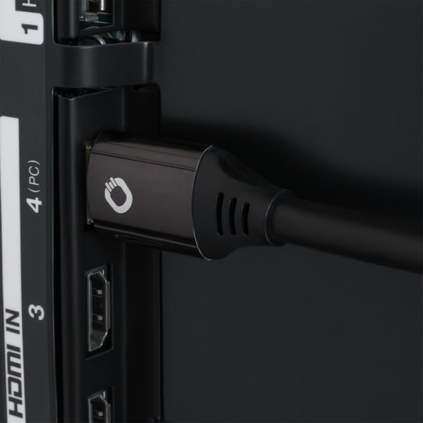 OEHLBACH Black Magic MKII, 5 m, HDMI Type A (Standard), HDMI Type A (Standard), 3D, 48 Gbit/s, Svart