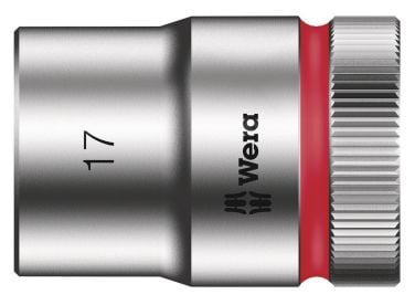 Wera 05003608001, Pistorasia, 1/2", Brittiläinen, 1 pää(t), 17 mm, Kromivanadiini-teräs